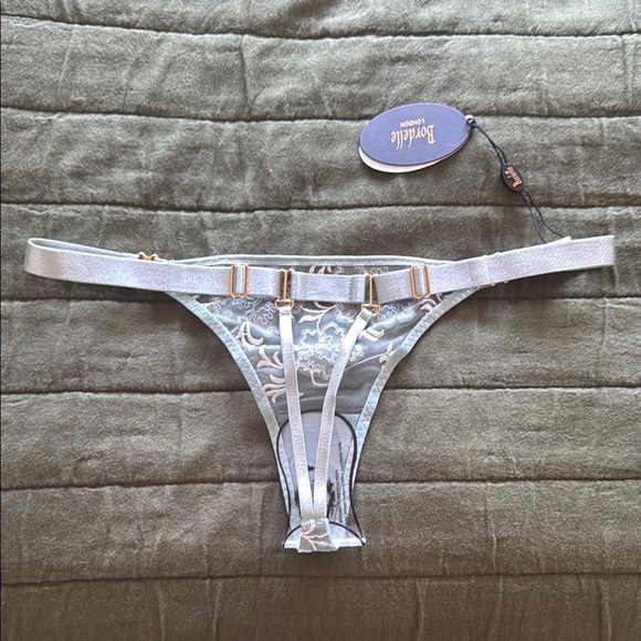 NWT - SS- Bordelle Amaya thong, sage - Picture 3 of 8